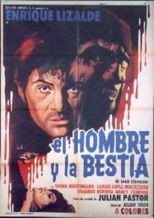a movie poster with a man's face