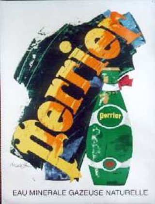 a poster with a logo