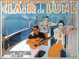 a poster of a man playing a guitar