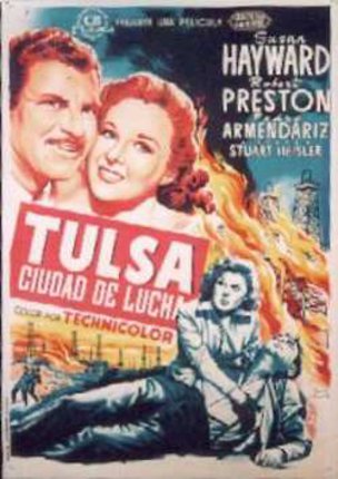 a movie poster with a man and woman