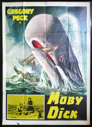 a movie poster of a whale