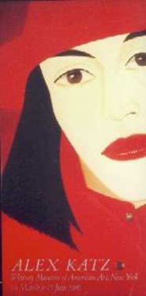 a woman with red lips and black hair