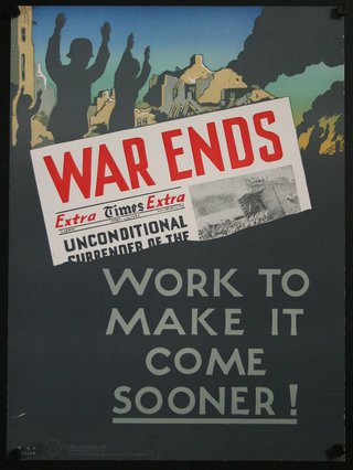 a poster with a message