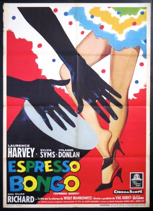 a movie poster of a woman's legs