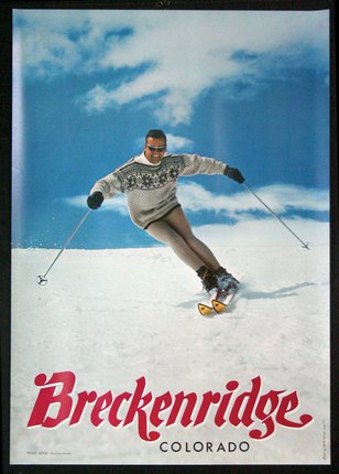 a man skiing on the snow