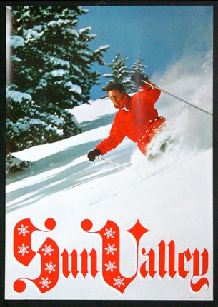 a man skiing down a slope