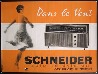 an advertisement for a radio
