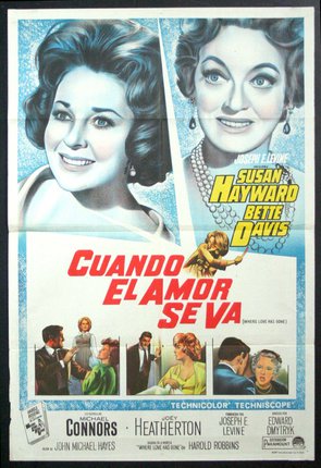 a movie poster with a woman and text