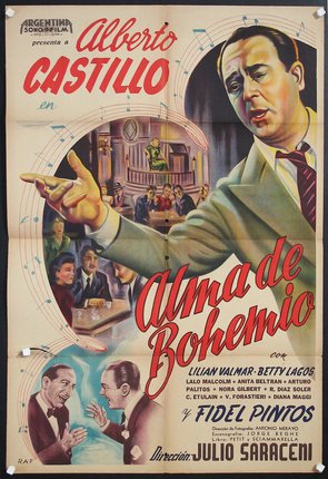 a movie poster with a man pointing his hand