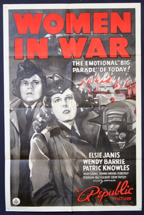 a movie poster of a woman in military uniforms