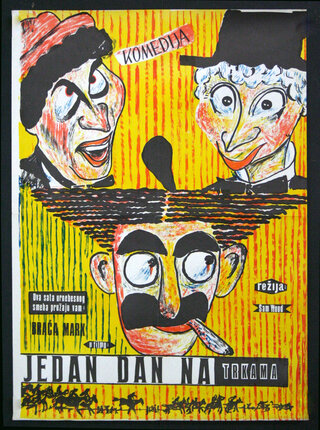 a poster of men with mustaches and mustaches