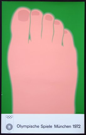 a pink foot with toenails