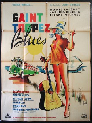 a poster of a woman with a guitar