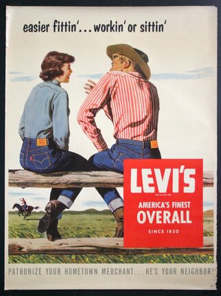 Levi's | Vintage Poster | Chisholm Gallery