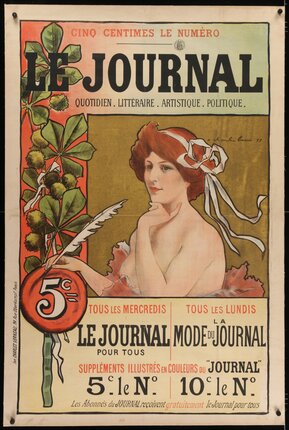 a magazine cover with a woman holding a feather