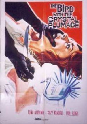 a movie poster of a woman with a knife in her mouth