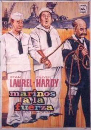 a movie poster of men in white and black