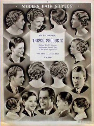 a group of people's haircuts