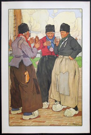 a group of people standing together