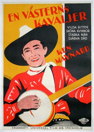 a man playing a banjo