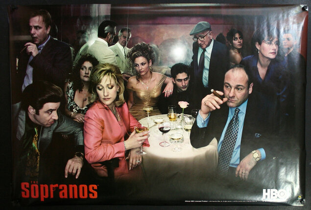 a group of people sitting around a table