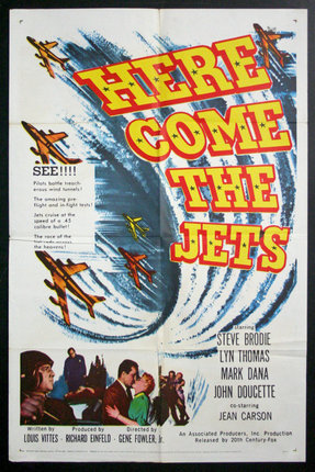 a movie poster with a few airplanes flying in the air