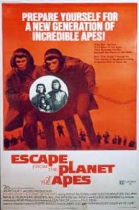 a movie poster of monkeys