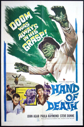 a movie poster of a monster