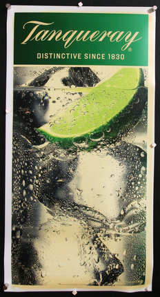 a lime wedge in water