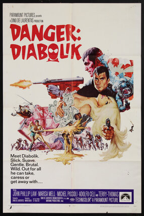 a movie poster with one man holding a gun, another man holding a woman draped in cash and other action scenes