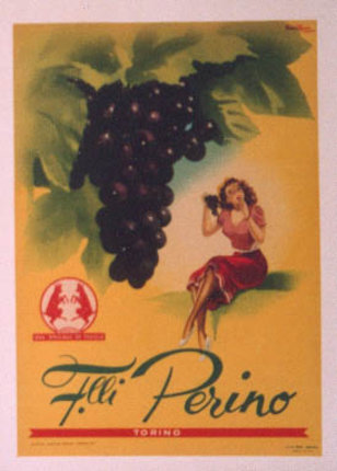 a woman drinking wine from a vine