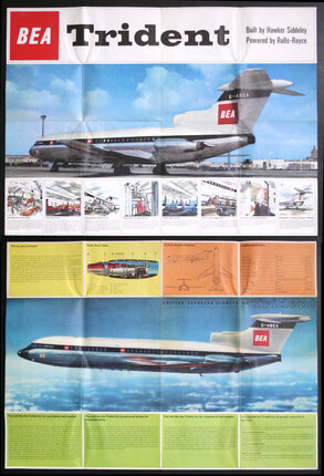 a poster of an airplane

