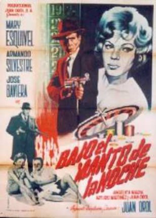 a movie poster with a man and woman holding a gun