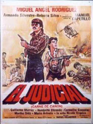 a movie poster with a couple of men holding guns