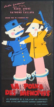 a poster of two police officers