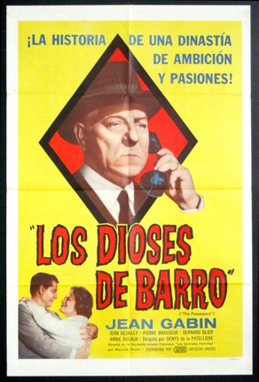 a movie poster with a man on the phone