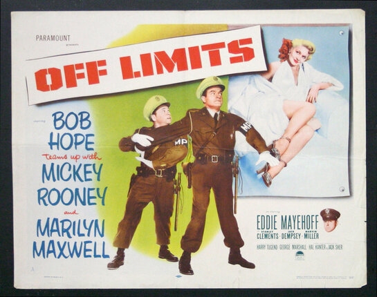 a movie poster with a couple of men in uniform