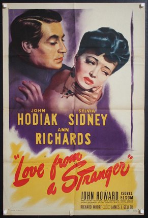 a movie poster of a man and a woman