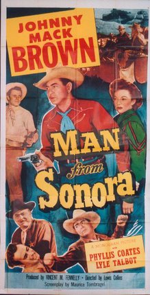 a poster of a man from sonora