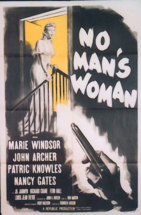a movie poster of a woman on a staircase