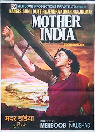 a poster of a woman holding a large sword