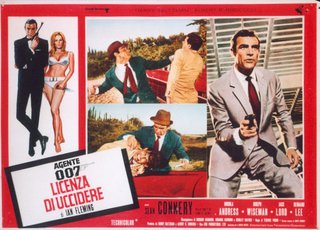 Agente 007, Licenza di Uccidere (3) | Original Vintage Poster ...