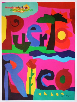 a colorful poster with letters and flowers