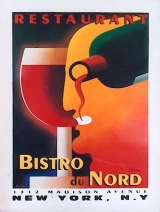 a poster of a wine tasting