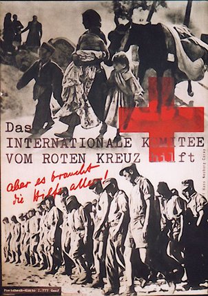 a poster with a group of people