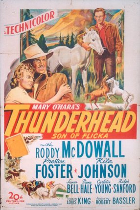 a movie poster with a couple of people and horses