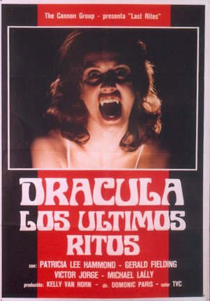 a poster with a woman screaming