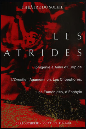 a red and black cover with white text