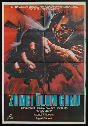 a poster of a zombie