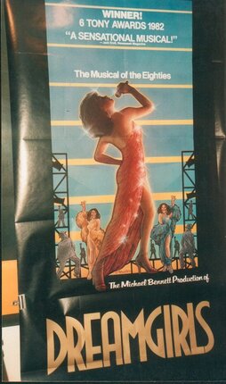 a poster of a woman singing